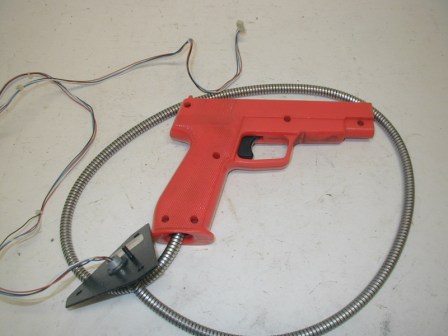Red Happ Optical Gun (Working) (The Nut Side Of The case Halves Have Been Filled With Hot Glue) (Item #5) $34.99